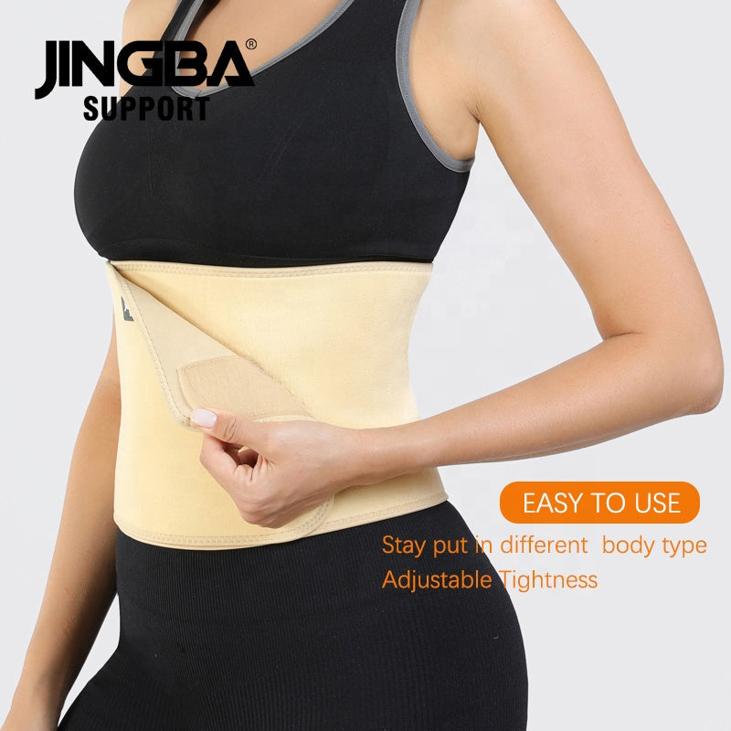 JINGBA OEM Sports Waist Support Belt Brace for Women Men Running Cycling Basketball Mountaineering Weightlifting in Stock