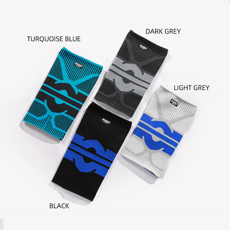 JINGBA Fast Delivery Premium Unisex Knee Braces Compression Sleeve Knee Support with Silicone Strap for Sports Workout Knee Pain