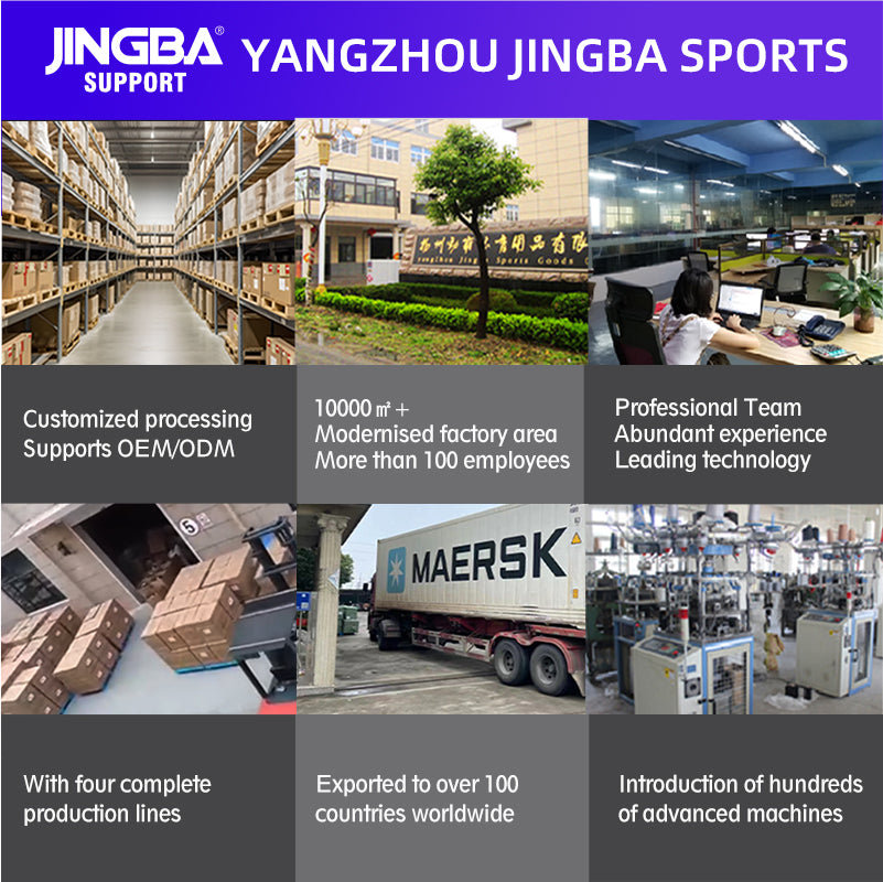 JINGBA Wholesale Medical Neoprene Sports Protector Knee Brace Support Belt for Climbing Football Squatting Volleyball Basketball