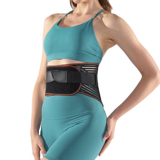 JINGBA BSCI Factory Breathable Unisex Waist Back Brace Medical Adjustable Back Brace Relief for Upper and Lower Back Pain Sports